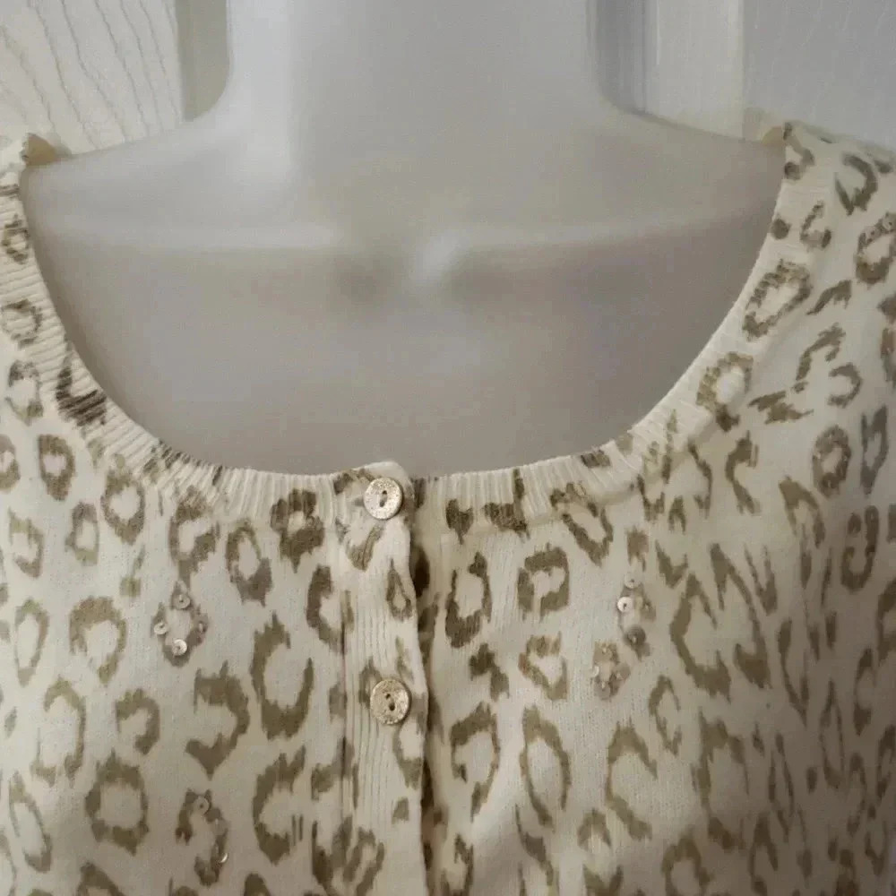 I.e. | Printed w/ sequin accents | Cardigan - Picture 7 of 8